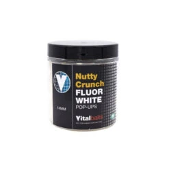 Vital Baits Pop-ups Nutty Crunch Fluor White 80g -Exporteren Haak Lijn Winkel 04 0036r 2