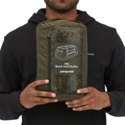 Patagonia Black Hole Duffel 40L Lichen: Basin Green -Exporteren Haak Lijn Winkel 49338 LIBA ALL 5