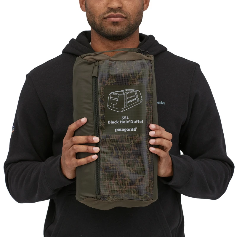 Patagonia Black Hole Duffel 55L Lichen: Basin Green 7 Patagonia Black Hole Duffel 55L Lichen: Basin Green - Afbeelding 5