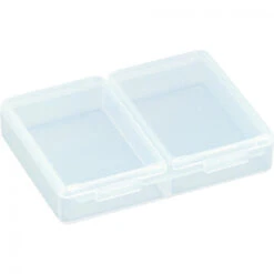 Meiho Accessories Box, 94x71x19 - 2 Comp - Clear -Exporteren Haak Lijn Winkel 61 FB 2 2
