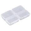 Meiho Accessories Box, 95x68x18 - 4 Comp - Clear