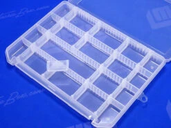 Meiho Tackle Box Adjustable Compartments 255x190xmm - Clear -Exporteren Haak Lijn Winkel 61 VS 3020NS 4