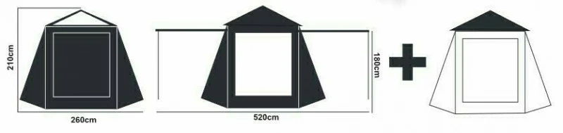 Prologic Fulcrum Utility Tent & Condenser Wrap 8 Prologic Fulcrum Utility Tent & Condenser Wrap - Afbeelding 6