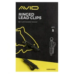 Avid Terminal Tackle Ringed Lead Clip (10pcs)