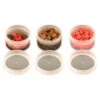 Fox Bait Tubs Half Size Clear (6pcs) -Exporteren Haak Lijn Winkel CAC394 1