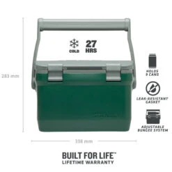 Stanley The Easy Carry Outdoor Cooler 6.6L Green -Exporteren Haak Lijn Winkel ST1001622060 6