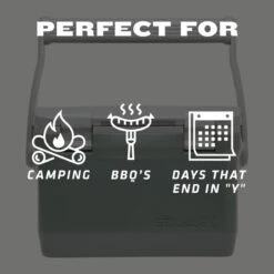 Stanley The Easy Carry Outdoor Cooler 6.6L Green -Exporteren Haak Lijn Winkel ST1001622060 7