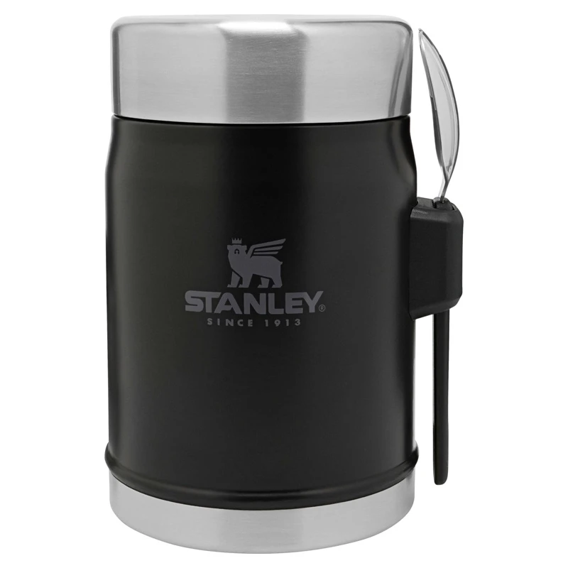 Stanley The Legendary Food Jar + Spork .4L - Matte Black 3 Stanley The Legendary Food Jar + Spork .4L - Matte Black