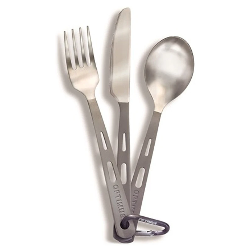 Optimus Titanium Cutlery Set 3pcs 3 Optimus Titanium Cutlery Set 3pcs